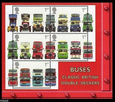 MS2215 2001 Buses miniature sheet UNMOUNTED MINT MNH