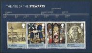 MS3053 2010 Age of Stewarts miniature sheet UNMOUNTED MINT MNH