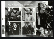 MS4525a 2021 UK barcode paul mccartney miniature sheet  UNMOUNTED MINT MNH