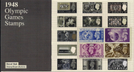 2012 1949 olympic games stamps royal mail reproduction pack UNMOUNTED MINT
