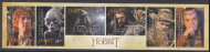 NEW ZEALAND Sg3417-3422 The Hobbit strip of self adhesive stamps UNMOUNTED MINT