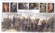 2012 NEW ZEALAND Sg3417-3422 Hobbit first day cover ver.2 MINT