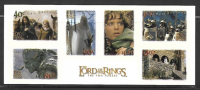 New zealand 2002 lord of the rings Two towers miniature sheet UNMOUNTED MINT