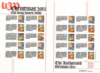 LS79 GB 2011 Christmas Smiler sheet UNMOUNTED MINT MNH