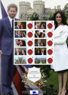 BC-513 GB 2018 Royal wedding harry  meghan UNMOUNTED MINT MNH