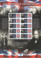 GB 2014 BC-435  Churchill smiler sheet no. 377 UNMOUNTED MINT MNH