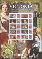 GB 2012 BC-385  Victoria smiler sheet no. 244 UNMOUNTED MINT MNH