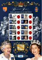 GB 2012 BC-369  Diamond Jubilee smiler sheet no. 580 UNMOUNTED MINT MNH