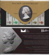 2017 PG Postal Museum Machin Anniversary pack  UNMOUNTED MINT