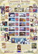 BC-223 History of Britain 38 2009 Greenwich Meridian no. 287 sheet U M