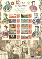 BC-132 History of Britain 16 2008 Kings of england no.253 sheet U M