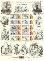 BC-108 History of Britain 9 2007 Lewis carroll no. 64 sheet U M