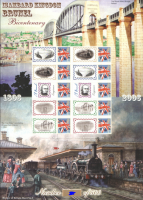 BC-83 History of Britain 5 2007 Isambard kingdom brunel no.500 sheet U M