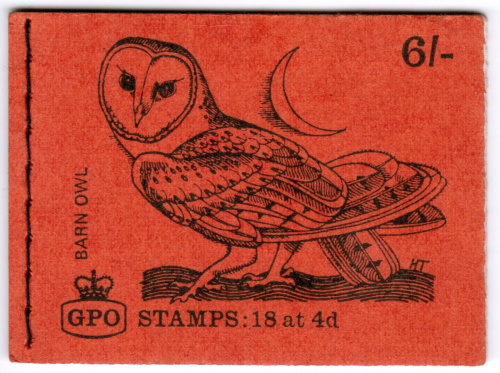 Sg QP45 6 - GPO Booklet with all panes UNMOUNTED MINT