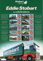 BC-496 2017 Eddie Stobart smiler sheet no. 446 unmounted mint complete in folder