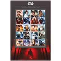 2017 Royal Mail Star wars Ultimate Collectors sheet UNMOUNTED MINT