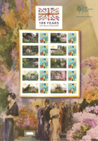 BC-405 GB 2013 100 years no. 462 Smiler Sheet  UNMOUNTED MINT