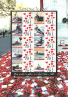 BC-175 2008 Lest we forget no. 488 Smiler Sheet  UNMOUNTED MINT