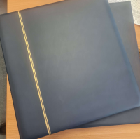 Safe 22 rings Sheet Album Blue With Slipcase 21 double sided pages