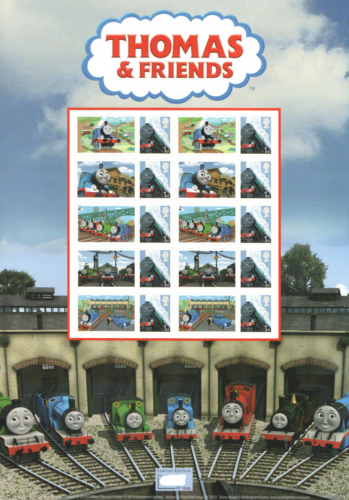 BC-343 2011 Thomas  Friends Smiler Sheet no.418 UNMOUNTED MINT