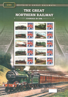 BC-263 GB 2010 The great northern railway no. 153 SMILER SHEET UNMOUNTED MINT