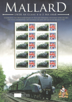 BC-145 GB 2008 Mallard no. 469  Smiler sheet UNMOUNTED MINT