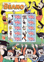 BC-73 GB 2005 Beano no. 596 Smiler sheet UNMOUNTED MINT