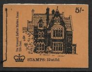 HP35 - Vineyard Saffron Walden 5 - Complete stitched booklet U M MNH
