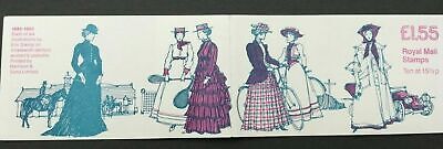 FR4b 1982 19th Centuary Womens Costume Series Folded Booklet - No Cylinder