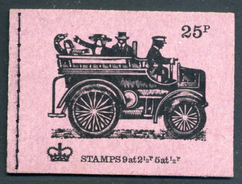 DH46 June 1972 - 25p Stitched Booklet Complete