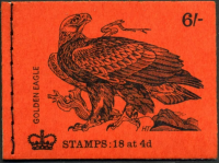 October 1970 Golden Eagle Sg QP55 6 - GPO Booklet - unmounted mint