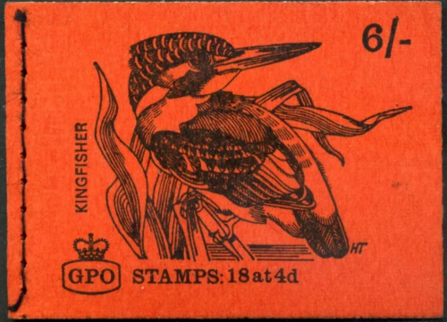 July 1968 Kingfisher QP39 6 - GPO Booklet - unmounted mint