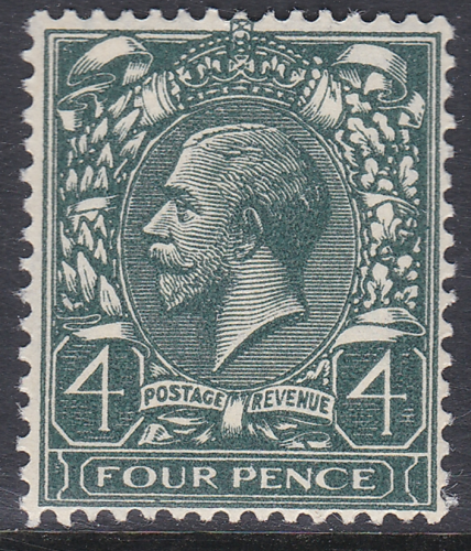Spec N39(3) 4d Very Deep Grey Green Block Cypher Single UNMOUNTED MINT MNH