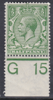 N14(6) d Bright Green Royal Cypher Control G 15 Perf U M