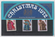 1972 Christmas Presentation pack no. 44 UNMOUNTED MINT