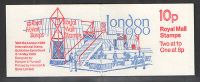 FA11b Jan 1980 - Chambon printing  London Stamp Exhibition Folded Booklet U M