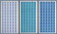 1969 Concorde Full set of Full sheets with oil slick flaw on 4d UNMOUNTED MINT