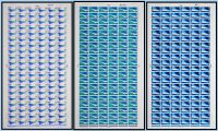 1969 Concorde Full set of Full sheets with oil slick flaw on 4d UNMOUNTED MINT