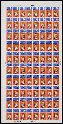 1966 Xmas (ORD) 3d Dot Complete Sheet 1A4B1C1D1E Unmounted Mint