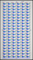 Sg785 1969 Concorde 9d Complete Sheet No Dot 2A1B1C1D UNMOUNTED MINT MNH