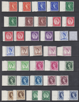 2 sets of Tudor unmounted mint matching no dot and dot cylinder numbers