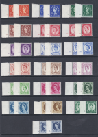 Multi-Crown 2 sets of cylinder singles dot and no dot UNMOUNTED MINT