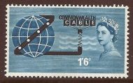 1963 Commonwealth Cable Commemorative Phosphor UNMOUNTED MINT MNH