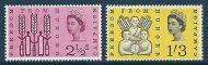 Sg 634p -635p 1963 Freedom from hunger Phosphor set of 2 UNMOUNTED MINT MNH