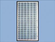1967 Chichester 1 9 FULL SHEET No dot with variety and flaws UNMOUNTED MINT MNH