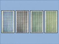 1968 Bridges set No dot in FULL SHEETS UNMOUNTED MINT