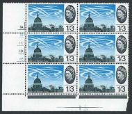 1965 Battle of Briatain 1 3 (Ord) Cylinder Block - MNH
