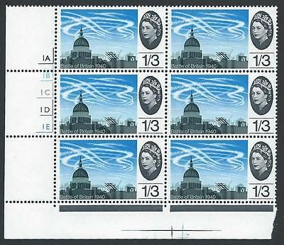1965 Battle of Briatain 1 3 (Ord) Cylinder Block - MNH