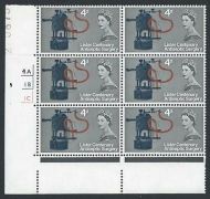 Sg 667d 1965 4d Lister (Ord) No Dot Cylinder With Listed Flaw UNMOUNTED MINT