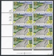 1968 Bridges 1 9 Cylinder Block - MNH